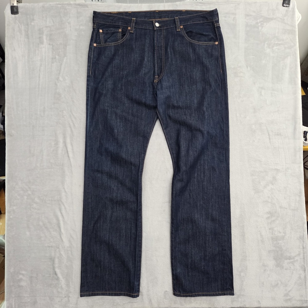 Levi's 501 XX Original Fit Straight Leg Jeans Mens 38x32 Button Fly Blue